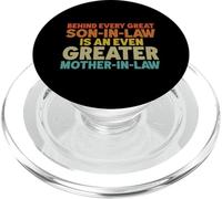 Derrière Chaque Grand Gendre se Trouve Une Grande Belle-mère PopSockets PopGrip pour MagSafe