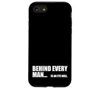 Derrière Chaque Grand Homme se Trouve Un Mariage drôle d'humour Coque pour iPhone SE (2020) / 7/8