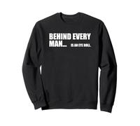 Derrière Chaque Grand Homme se Trouve Un Mariage drôle d'humour Sweatshirt