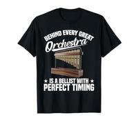 Derrière Chaque Grand Orchestre Cloche Tubulaire Timing T-Shirt