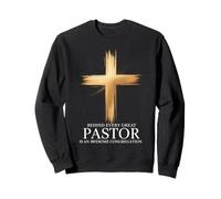 Derrière chaque grand pasteur se trouve une congrégation géniale Jésus Sweatshirt