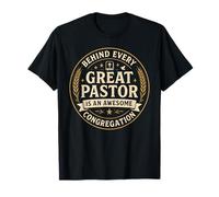 Derrière chaque grand pasteur se trouve une congrégation géniale Jésus T-Shirt
