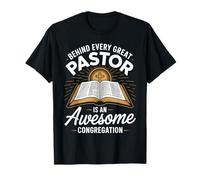 Derrière chaque grand pasteur se trouve une congrégation géniale Jésus T-Shirt