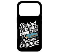Derrière Chaque Grande Connexion se Trouve Un ingénieur réseau Coque pour iPhone 17 Pro