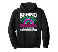 Derrière Chaque Grande école se Trouve Un conseiller Scolaire attentionné Sweat à Capuche