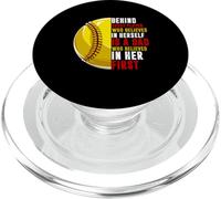 Derrière chaque joueur se trouve papa qui croyait en sa balle molle PopSockets PopGrip pour MagSafe