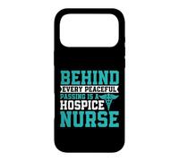Derrière Chaque Passage paisible se Trouve Une infirmière Palliative Coque pour iPhone 17 Pro Max