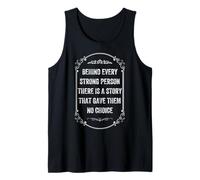 derrière chaque personne forte, il y a une histoire, Vintage Style Débardeur