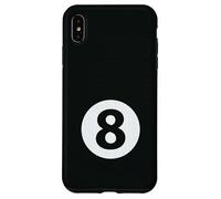 Derrière la Balle 8 et l'aimer Coque pour iPhone XS Max