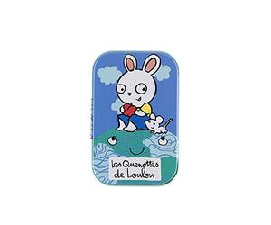 Derrière la porte, boite à dents de lait en métal Loulou écolo - 10x2x6 cm