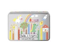 Derrière La Porte (DLP) Boîte à crayons de couleur