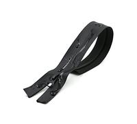 DERSISE 5# Lot de 2 fermetures éclair étanches (60 cm) - Convient pour la couture de sacs à dos, vestes, sacs fourre-tout, vêtements, bricolage fait à la main, etc