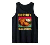 Deruny Heals The Soul Nourriture pour crêpes de Pommes de Terre ukrainiennes drôles Débardeur