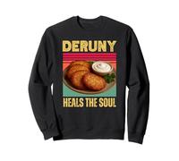Deruny Heals The Soul Nourriture pour crêpes de Pommes de Terre ukrainiennes drôles Sweatshirt
