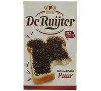 Deruyter Chocoadehagel Puur (DARK Chocolate Sprinkles) Boîte de 14 onces 400 g