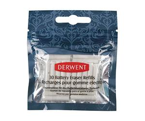 Derwent 2300023 Gomme Blanc Boîte de 30