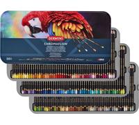DERWENT 2306263 DERWENT Chromaflow Crayons de couleur assortis, 150 pcs.