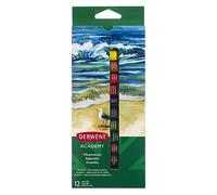 Derwent Academy 2302404 Peinture aquarelle 12 ml (lot de 12)