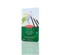 Derwent Academy - Boîte de 12 Crayons de Couleurs Pastels, pour les Artistes en Devenir, Dessin & Coloriage, Qualité Supérieure, 2306022