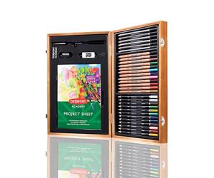Derwent Academy, kit complet de 35 pièces pour débutants, collection conçue pour le dessin et l'esquisse, fournitures adaptées aux artistes adultes ou adolescents, 2300147