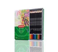 Derwent Academy - Set de 12 Crayons de Couleurs dans une Boîte de Rangement, Faciles à Mélanger, pour Coloriage / Dessin / Illustration, Qualité Professionnelle, 2301937