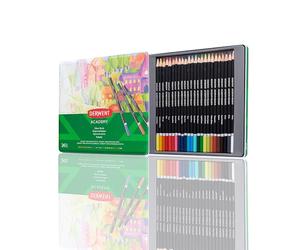 Derwent Academy - Set de 24 Crayons de Couleurs dans une Boîte de Rangement, Faciles à Mélanger, pour Coloriage / Dessin / Illustration, Qualité Professionnelle, 2301938