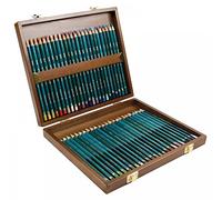 Derwent Artists- Boîte crayons de couleur Boîte en bois de 48