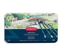 Derwent Artists - Set de 72 Crayons de Couleurs, Qualité Professionnelle, 32097