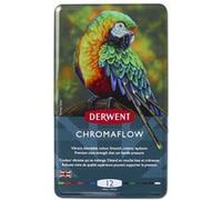 Derwent Chromaflow, Boîte de 48 Crayons de Couleur, Qualité Professionnelle, 2306013 assortis G