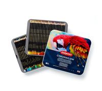 Derwent Chromaflow - Boîte de 48 Crayons de Couleurs, Mines Tendres de 3,5 mm, Faciles à Estomper, pour Dessin & Coloriage, Qualité Professionnelle, 2306013