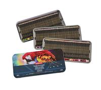 Derwent - Chromaflow - Boîte Métal 150 Crayons De Couleur Assortis