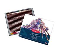 Derwent Coloursoft - Set de 24 Crayons de Couleurs, Qualité Professionnelle, 0701027