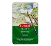 Derwent Crayon De Couleur Aquarelle Métallique 12 Unités