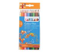 Derwent Crayon De Couleur Lakeland à Pointe Fine 12 Unités 12 Unités