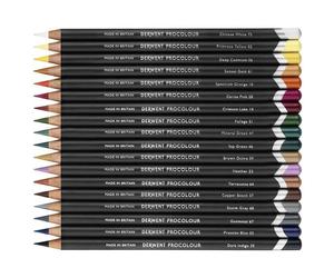 Derwent Crayon De Couleur Procolour Métallique 24 Unités