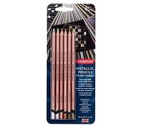 Derwent Crayon métallique traditionnel (6) sous blister