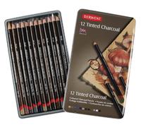 Derwent Crayons de couleur fusain set de 12