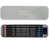 Derwent Crayons D'esquisse Soluble À L'eau Boîte Métal De 6