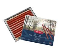 Derwent Drawing - Set de 24 Crayons de Couleurs, Qualité Professionnelle, 0700672