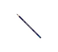 Derwent Inktense 2301874 Crayon aquarelle permanent, bleu fer (0840), résistance de 4 mm, soluble dans l'eau, idéal pour le dessin, le coloriage et la peinture sur papier et tissu, qualité