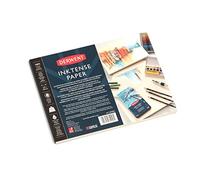Derwent Inktense - Bloc de Papier (229 x 305 mm), 20 Feuilles de Papier Blanc, Papier Aquarelle Texturé Pressé à Froid, Idéal pour Superposer les Couleurs Inktense, Qualité Professionnelle (2305835)