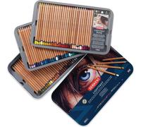 DERWENT Lightfast pastels à l'huile, 100pcs dans une boîte en métal