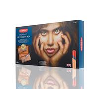 Derwent Lightfast - Set de 100 Crayons de Couleur, Coffret Cadeau en Bois, Mines Rondes Solides 4 mm, Texture Crémeuse, pour Dessin & Coloriage, Qualité Professionnelle (2305693)