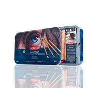 Derwent Lightfast - Set de 100 Crayons de Couleurs dans un Coffret en Bois, Mines Rondes de 4 mm, Texture Crémeuse, Dessin & Coloriage, Qualité Professionnelle, 2306017
