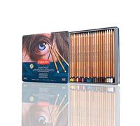 Derwent Lightfast - Set de 24 Crayons de Couleur, Mines Rondes Solides 4 mm, Texture Crémeuse, pour Dessin & Coloriage, Qualité Professionnelle (2302720)