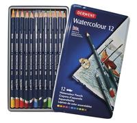 DERWENT Lot de 12 crayons aquarelle