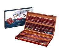 Derwent Pastel - Set de 72 Crayons Pastels dans un Coffret en Bois, Qualité Professionnelle, 2300343