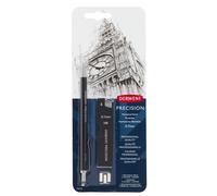 Derwent Précision Mécanique Crayon Set 0.7mm Ou 0.5mm Mines & Hb / 2B Recharges