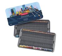 DERWENT Procolour crayons de couleur à pigments, 72pcs dans une boîte en métal