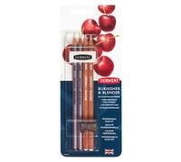 Derwent - Set de 4 Crayons Mélangeurs & Illuminateurs, Gomme et Taille-Crayon Inclus, Qualité Professionnelle, 2301774